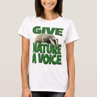 GEBEN Sie NATUR einen STIMMENdachs CUB T-Shirt