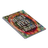 Geben Sie nicht auf, Sie zu ermutigen Hübsch Trend Notizblock (Rechte Seite)