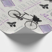 Geben Sie nicht Geschenkverpackung auf Geschenkpapier (Ecke)