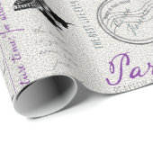 Geben Sie nicht Geschenkverpackung auf Geschenkpapier (Rolleneckpunkt)