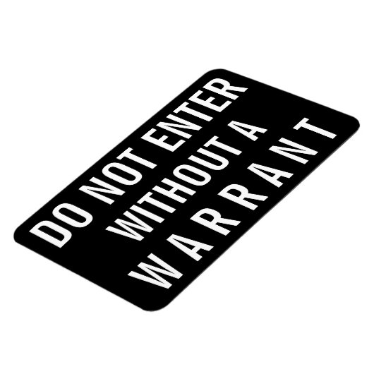 Geben Sie nicht ohne Warensegment ein Magnet (Linke Seite)