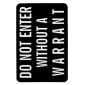 Geben Sie nicht ohne Warensegment ein Magnet (Vertikal)