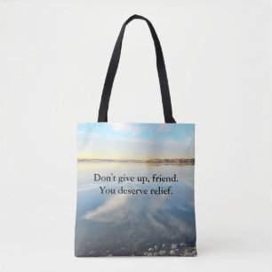 Geben Sie nicht Tasche auf