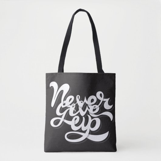 Geben Sie nie 2 auf Tasche (Vorderseite)