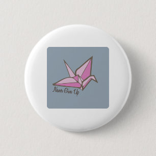 Geben Sie nie auf Button