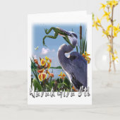 Geben Sie nie auf! Karte (Gelbe Blume)