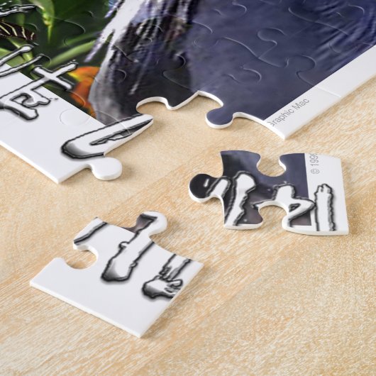 Geben Sie nie auf! Puzzle (Seite)