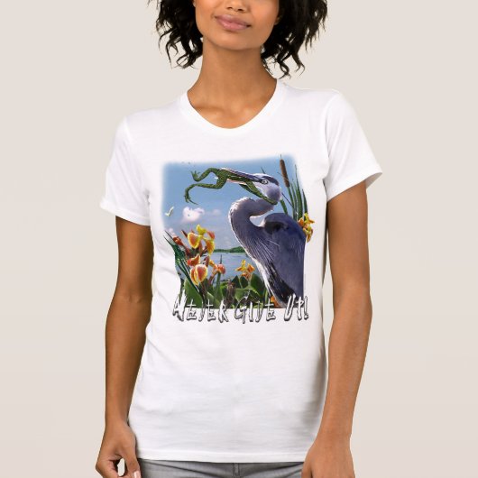 Geben Sie nie auf! T-Shirt (Vorderseite)