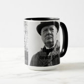 GEBEN SIE NIE AUF TASSE (VorderseiteRechts)