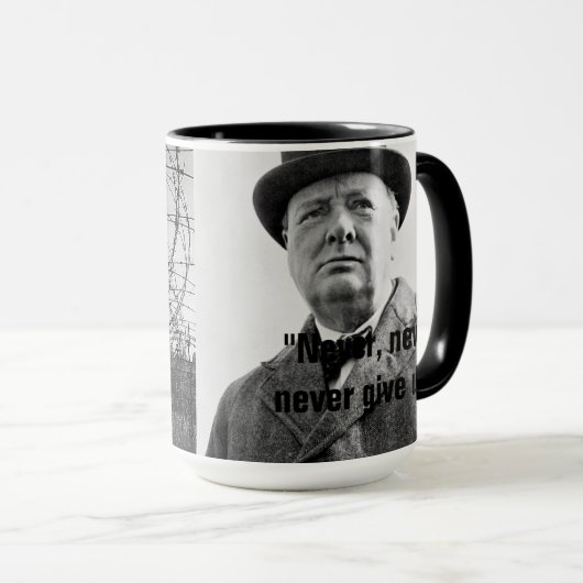 GEBEN SIE NIE AUF TASSE (VorderseiteRechts)