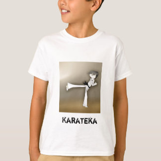 Geben Sie nie Karate Kid-T-Shirt Karateka auf T-Shirt