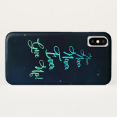 Geben Sie nie überhaupt auf Case-Mate iPhone Hülle (Rückseite (Horizontal))