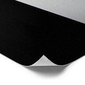 Geben Sie niemals auf - Boxhandschuhe LEINWAND Poster (Ecke)