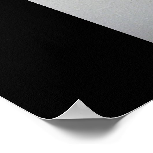 Geben Sie niemals auf - Boxhandschuhe LEINWAND Poster (Ecke)