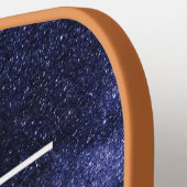 Geben Sie niemals auf: Kosmische Ausgabe Pickleball Schläger (Linke Seite)