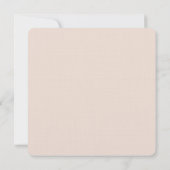 Geben Sie niemals auf - Motivierend rosa und orang Mitteilungskarte (Rückseite)