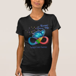 Geben Sie niemals das Bewusstsein für Ösophagusk T-Shirt