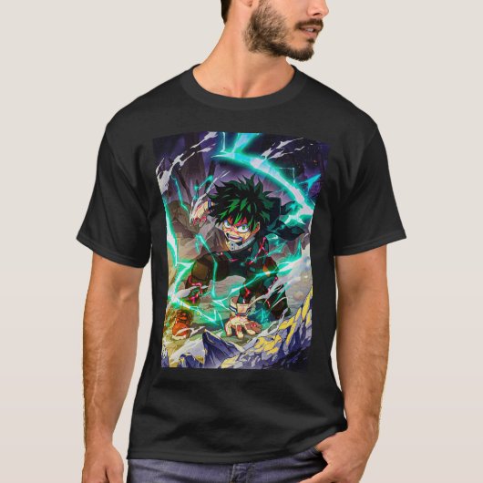 Geben Sie niemals deku bnha auf T-Shirt (Vorderseite)