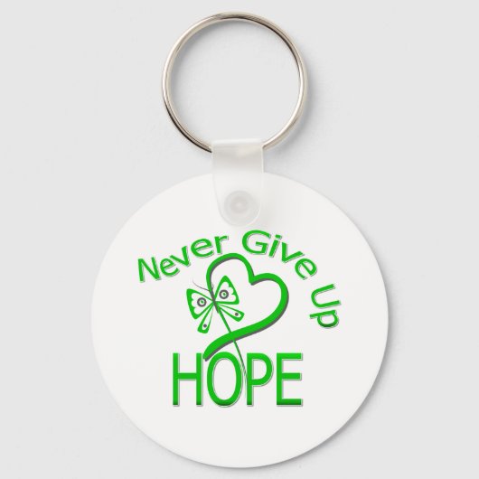 Geben Sie niemals die Hoffnung auf traumatische Ge Schlüsselanhänger (Vorderseite)