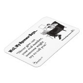 Geben Sie niemals Ihre richtige Nummer.. Magnet (Linke Seite)