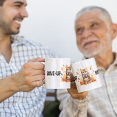Geben Sie niemals mit Niedlicher Bengalischer Katz Kaffeetasse