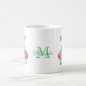 Geben Sie niemals Motivierend Zitate auf, Donut Lo Kaffeetasse (Mittel)