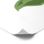 Geben Sie Peas ein Chance-Druck oder Plakat (Ecke)