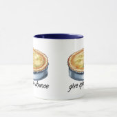 Geben Sie Quiche eine Möglichkeit Tasse (Zentrum)