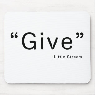 Geben Sie - sagte die kleiner Strom-mormonische Mousepad