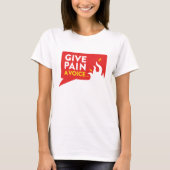 Geben Sie Schmerz eine Stimme T-Shirt (Vorderseite)