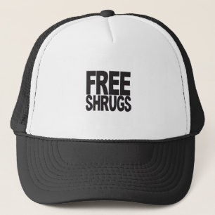 Geben Sie Shrugs frei Truckerkappe