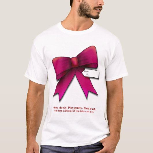 Geben Sie sich als Geschenk T-Shirt (Vorderseite)