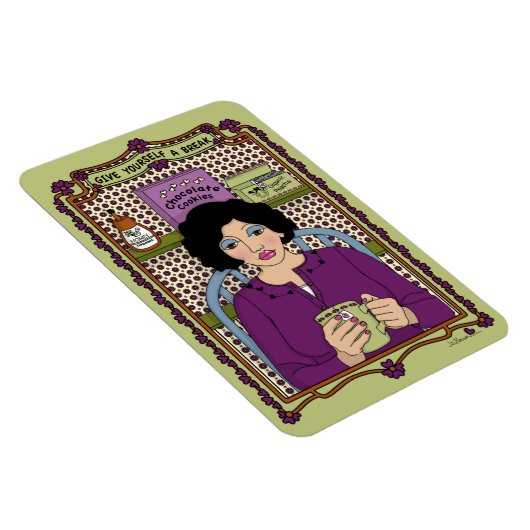 Geben Sie sich ein Break_A_4x6 Kühlschrank Magnet (Rechte Seite)