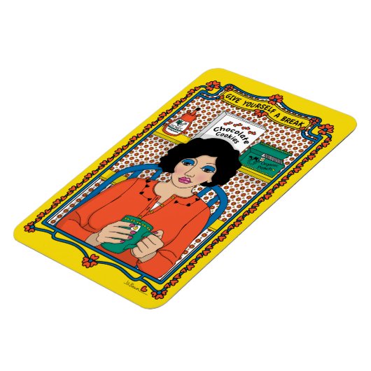 Geben Sie sich ein Break_B_4x6 Kühlschrank Magnet (Linke Seite)