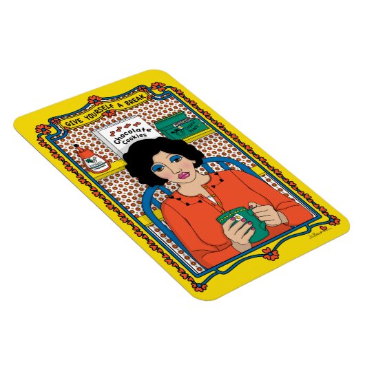 Geben Sie sich ein Break_B_4x6 Kühlschrank Magnet (Rechte Seite)