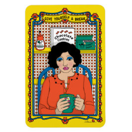 Geben Sie sich ein Break_B_4x6 Kühlschrank Magnet