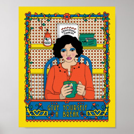 Geben Sie sich ein Break_B_8x10 Poster (Vorne)