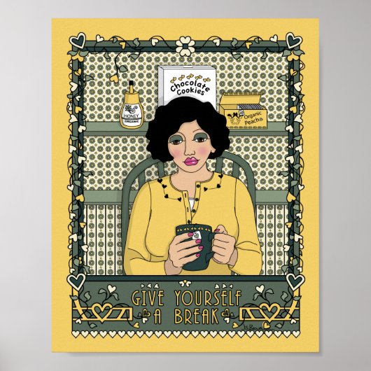 Geben Sie sich ein Break_C_8x10 Poster (Vorne)