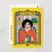 Geben Sie sich eine Break_B_ Postkarte (Vorne/Hinten)