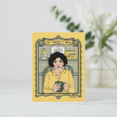 Geben Sie sich eine Break_C_ Postkarte (Stehend Vorderseite)