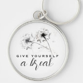 Geben Sie sich einen knackigen Watercolor-Leuchter Schlüsselanhänger (Vorne)