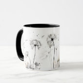 Geben Sie sich einen knackigen Watercolor-Leuchter Tasse (Vorderseite Links)