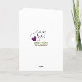 Geben Sie sich Zeit_A_Grußkarte Karte (Rückseite)