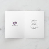 Geben Sie sich Zeit_A_Grußkarte Karte (Innenseite)