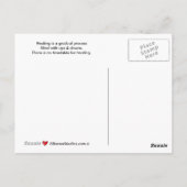 Geben Sie sich Zeit_A_ Postkarte (Rückseite)