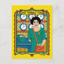 Geben Sie sich Zeit_B_ Postkarte