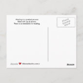 Geben Sie sich Zeit_B_ Postkarte (Rückseite)