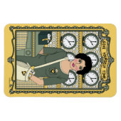 Geben Sie sich Zeit_C_4x6 Kühlschrank Magnet (Horizontal)