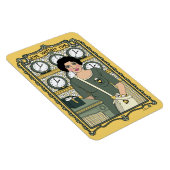 Geben Sie sich Zeit_C_4x6 Kühlschrank Magnet (Rechte Seite)