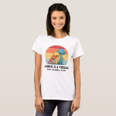 Geben Sie sich Zeit T-Shirt (Vorne ganz)
